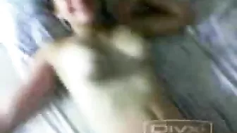 Aroused man sticks cock into the mouth of naked Arab mom in POV