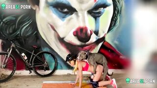 Kinky teen girl has outdoors has rough sex with her dog | AREA51.PORN