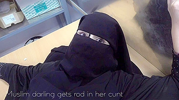 Porn of arab in hijab who gets fucked and facialized by the mom lover