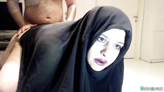 I hard fucked in asshole chubby mature arab mom in hijab