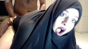 I hard fucked in asshole chubby mature arab mom in hijab
