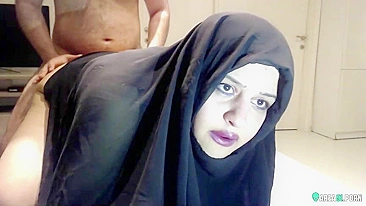 I hard fucked in asshole chubby mature arab mom in hijab