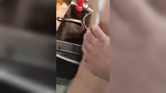 Arab mom tries cock at home in sexy POV scenes