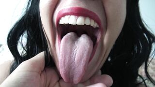 Loud blowjob by my hot Arab mom before she swallows my cum