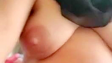 Hot mom with hijab tries Arab dick in both holes