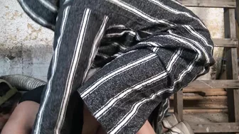 Arab wife endures heavy duty cock in each of her wet holes