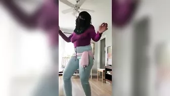 Arab Lebanese mom dances while stripping and craving dick