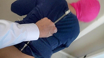 Aroused Arab wife bends ass for sexy doggy hardcore POV