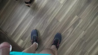 Arab mom in black lingerie is set for naughty cam porn