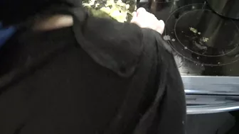 Arab woman with hijab is filmed when ready to pump some dick inside