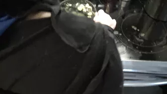 Arab woman with hijab is filmed when ready to pump some dick inside