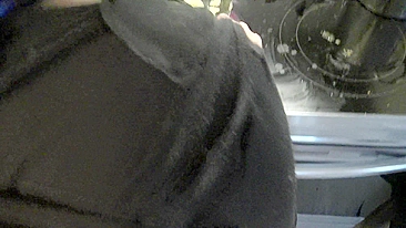 Arab woman with hijab is filmed when ready to pump some dick inside