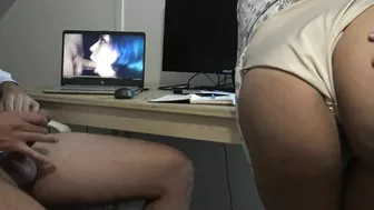 Big ass Arab mom grants stepson superb XXX handjob