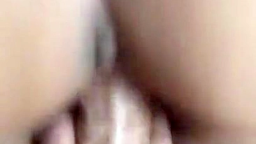 Iranian mom filmed at home trying sex in POV action