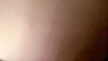 Iranian mom filmed at home trying sex in POV action