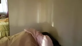 Slutty Arab mom filmed in home scenes sucking dick like a slut