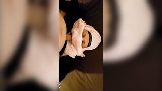 Full Arab porn video with hijab mom sucking dick and fucking