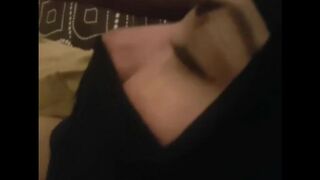 Hijab mom sucks dick with lust after great arab cam sex