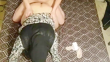 MILF inhijab gets doggy treated in home XXX porn