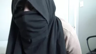 Middle Eastern chubby mom home alone masturbating caught on hidden cam