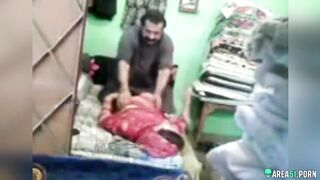 Devout wife in hijab cheating in hotel with husband's friend