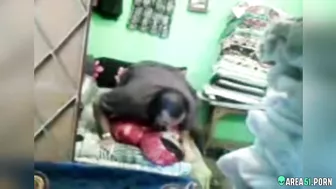 Devout wife in hijab cheating in hotel with husband's friend