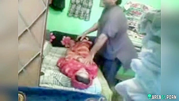 Devout wife in hijab cheating in hotel with husband's friend