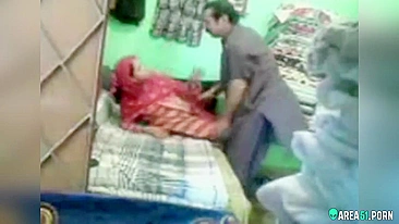 Devout wife in hijab cheating in hotel with husband's friend