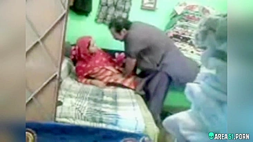 Devout wife in hijab cheating in hotel with husband's friend