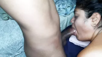 Son fucked mom, sexy massage with a happy ending,  cum on her face
