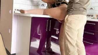 Mom deserves a son dick in her ass, while husband was in the other room