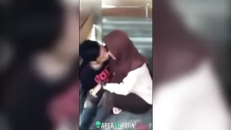 A dusky Indonesian village wife and her husband's best friend have hardcore sex