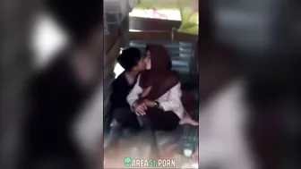 A dusky Indonesian village wife and her husband's best friend have hardcore sex