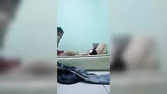 An Indonesian village wife has hardcore sex with her husband's best friend