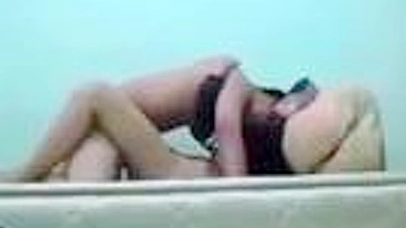 An Indonesian village wife has hardcore sex with her husband's best friend