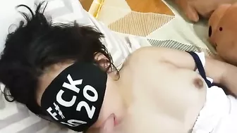 During a vacation, an Asian stepmother had passionate sex with her son