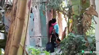 Leaked desi mms. Indian lovers outdoor caught, village college teacher fuck coed