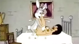 Lusty  cartoon sex video featuring Bugs Bunny fucking a slutty lady