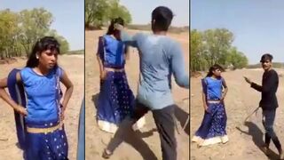 Desi XXX video leaked!  Two lovers were caught doing Mangal in the forest