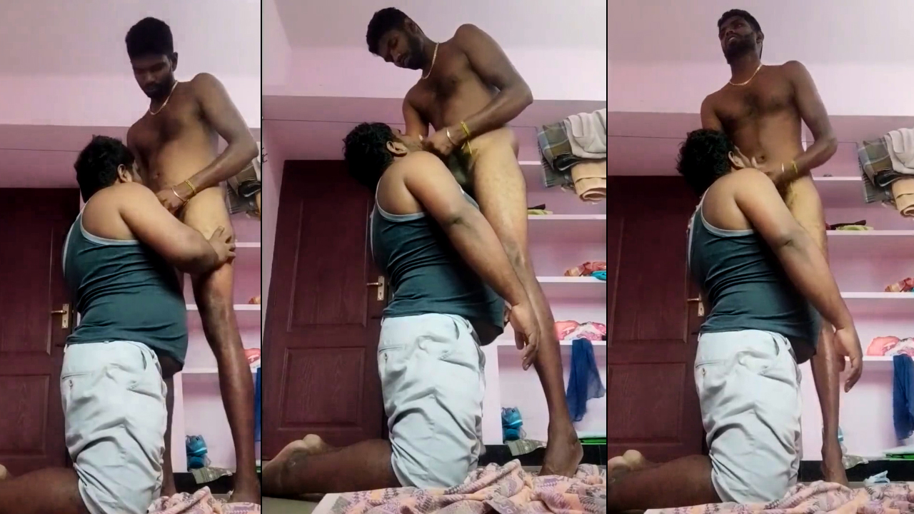 Xxx Hindi Gan - Viral Desi XXX video! Indian gay getting blowjob from a chubby servitor |  AREA51.PORN