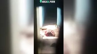 Huge tits village aunty topless bathing caught by spy cam