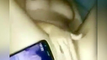 Caught on cam two friends shared a Desi GF in threesome sex action