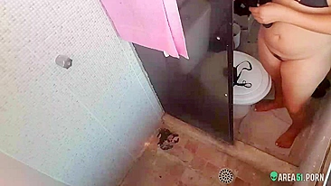 I put spy cam in my mom bathroom and caught her mastubate