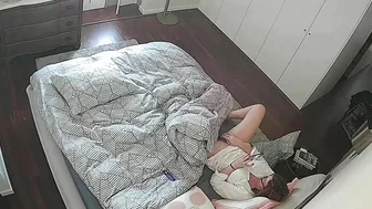 Hidden cam caught my mother pleasing herself, when my husband gone Hidden cam caught my mother pleasing herself, when my husband gone