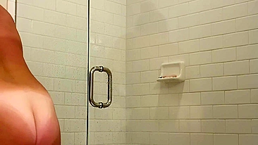 Shower cam on my mom in the bathroom