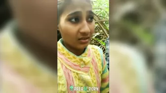 Jangal Me Mangal !? Horny couple caught by public. Indian mms leaked