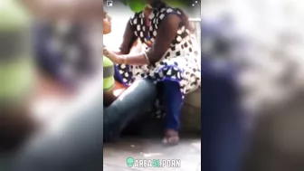 Viral Desi XXX MMS! In the bush, villager caught a couple fucking