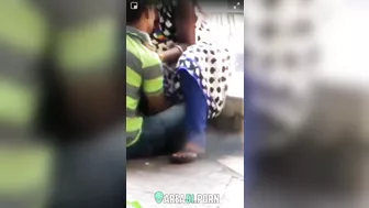 Viral Desi XXX MMS! In the bush, villager caught a couple fucking