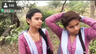 After school naughty Indian couple was caught doing mangal in the jungle