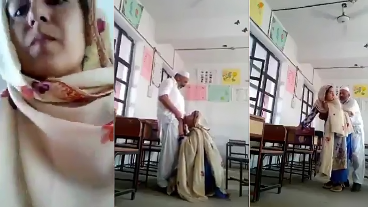 XXX Viral Now: Pakistani teacher in salwar kameez fucks school principal in  classroom | AREA51.PORN